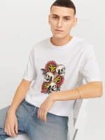JACKJONES JORANATOMY SKULL TEE SS CREW NECK SN - Image 5