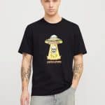 JACKJONES JORANATOMY SKULL TEE SS CREW NECK SN