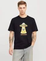 JACKJONES JORANATOMY SKULL TEE SS CREW NECK SN