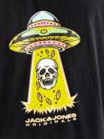 JACKJONES JORANATOMY SKULL TEE SS CREW NECK SN - Image 5