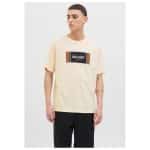 JACKJONES JJHAYATO TEE SS CREW NECK BTS LN