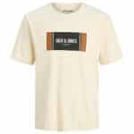 JACKJONES JJHAYATO TEE SS CREW NECK BTS LN - Image 4