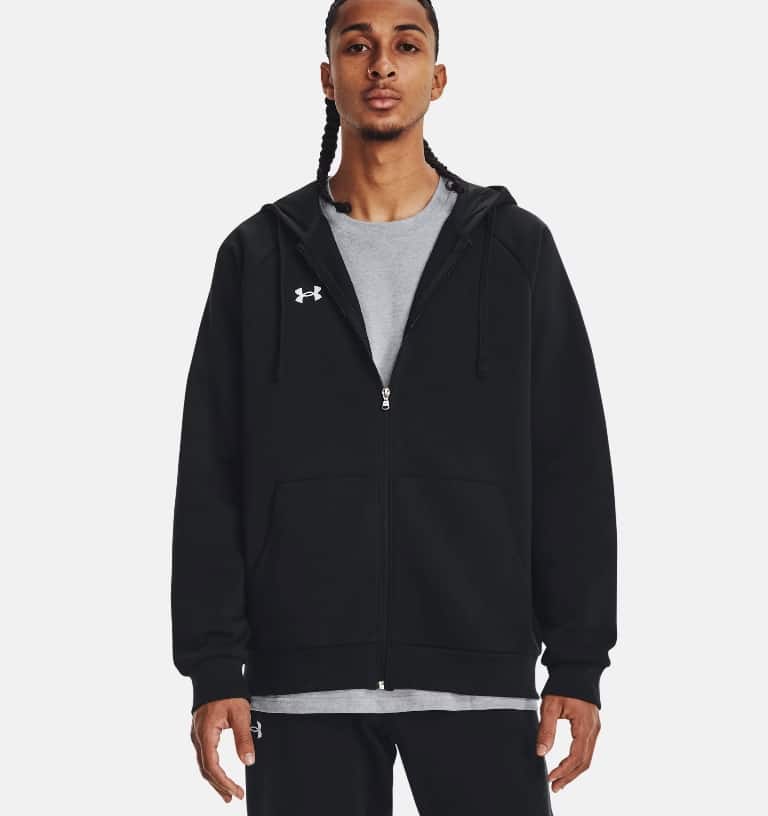 1379767-001.jpg UNDER ARMOUR UA Rival Fleece FZ Hoodie - Image 1