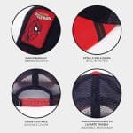 CERDA SPIDERMAN CURVED VISOR CAP - Image 4