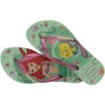 HAVAIANAS KIDS SLIM PRINCESS GREEN/LIGHT GREEN