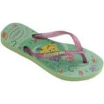 HAVAIANAS KIDS SLIM PRINCESS GREEN/LIGHT GREEN - Image 2