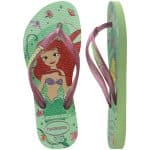 HAVAIANAS KIDS SLIM PRINCESS GREEN/LIGHT GREEN - Image 5