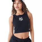 NEW ERA MLB LE CROP TANK NEYYAN  BLKWHI