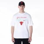 NEW ERA NBA GRPHC OS TEE CHIBUL  WHI