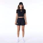 NEW ERA WMNS MLB FLORAL CROP TEE NEYYAN  BLK - Image 8