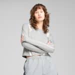 PUMA DARE TO Long Sleeve Graphic Baby Tee