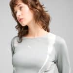 PUMA DARE TO Long Sleeve Graphic Baby Tee - Image 4