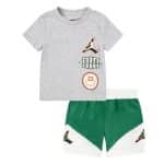 JORDAN KIDS JDB JUMPMAN STACKED PLAY SHORT