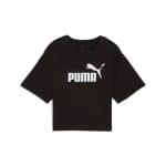 PUMA ESS Cropped No. 1 Logo Relaxed Tee
