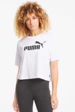 PUMA ESS Cropped No. 1 Logo Relaxed Tee