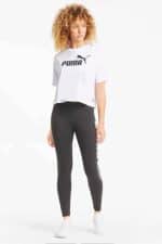 PUMA ESS Cropped No. 1 Logo Relaxed Tee - Image 3