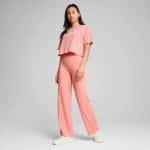 PUMA ESS Cropped No. 1 Logo Relaxed Tee - Image 3
