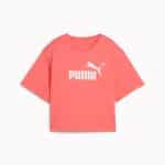 PUMA ESS Cropped No. 1 Logo Relaxed Tee - Image 4