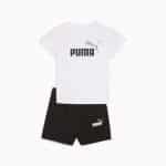 PUMA MINICATS ESS Tee and Shorts Set INF