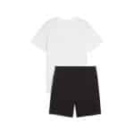 PUMA ESS 2 COLOR No. 1 Logo Tee and Shorts Set B - Image 2