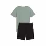 PUMA ESS 2 COLOR No. 1 Logo Tee and Shorts Set B - Image 2