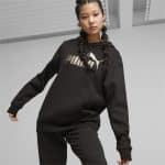 PUMA ESS+ Metallic Logo  Hoodie FL