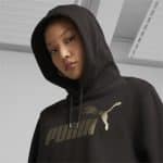 PUMA ESS+ Metallic Logo  Hoodie FL - Image 5