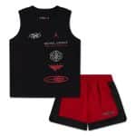 JORDAN KIDS JDB MJ BROOKLYN MESH SHORT SET