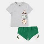 JORDAN KIDS JDB JUMPMAN STACKED PLAY SHORT