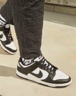 NIKE DUNK LOW  PANDA BLACK WHITE - Image 9