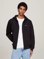 TOMMY HILFIGER ORGANIC COTTON FLEECE ZIP-THRU HOODY