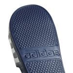 ADIDAS ADILETTE AQUA       DKBLUE/FTWWHT/DKBLUE - Image 8