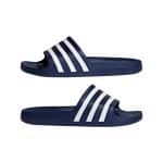 ADIDAS ADILETTE AQUA       DKBLUE/FTWWHT/DKBLUE - Image 9