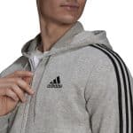ADIDAS M 3S FL FZ HD       MGREYH - Image 4