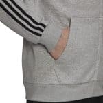 ADIDAS M 3S FL FZ HD       MGREYH - Image 5