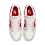 NIKE DUNK LOW LIGHT IRON ORE GYM RED - Image 4