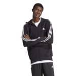 ADIDAS M 3S FT FZ HD       BLACK/WHITE