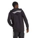 ADIDAS M 3S FT FZ HD       BLACK/WHITE - Image 2