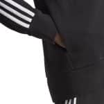 ADIDAS M 3S FT FZ HD       BLACK/WHITE - Image 4