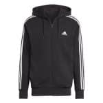 ADIDAS M 3S FT FZ HD       BLACK/WHITE - Image 7