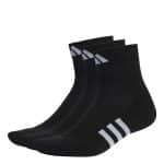 ADIDAS PRF CUSH MID 3P     BLACK/BLACK/BLACK