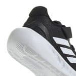 ADIDAS INFANTS RUNFALCON 5 EL I    CBLACK/FTWWHT/FTWWHT - Image 8