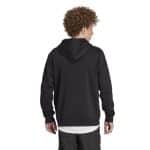 ADIDAS 3-STRIPES HOODY     BLACK - Image 2
