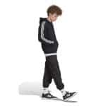 ADIDAS 3-STRIPES HOODY     BLACK - Image 5