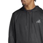 ADIDAS TR ESS SEA FZ H     BLACK - Image 3