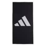 ADIDAS 3BAR TOWEL LARG     BLACK/WHITE