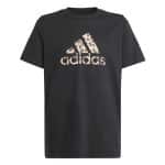 ADIDAS G ANIMAL TEE        BLACK