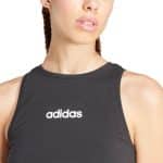 ADIDAS W LIN SJ TK         BLACK/WHITE - Image 3