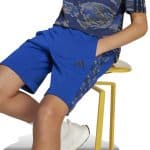 ADIDAS KIDS J CAMO SHORT        ROYBLU/MULTCO - Image 3