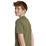 ADIDAS KIDS J BL TEE 160        OLISTR/BLACK - Image 6